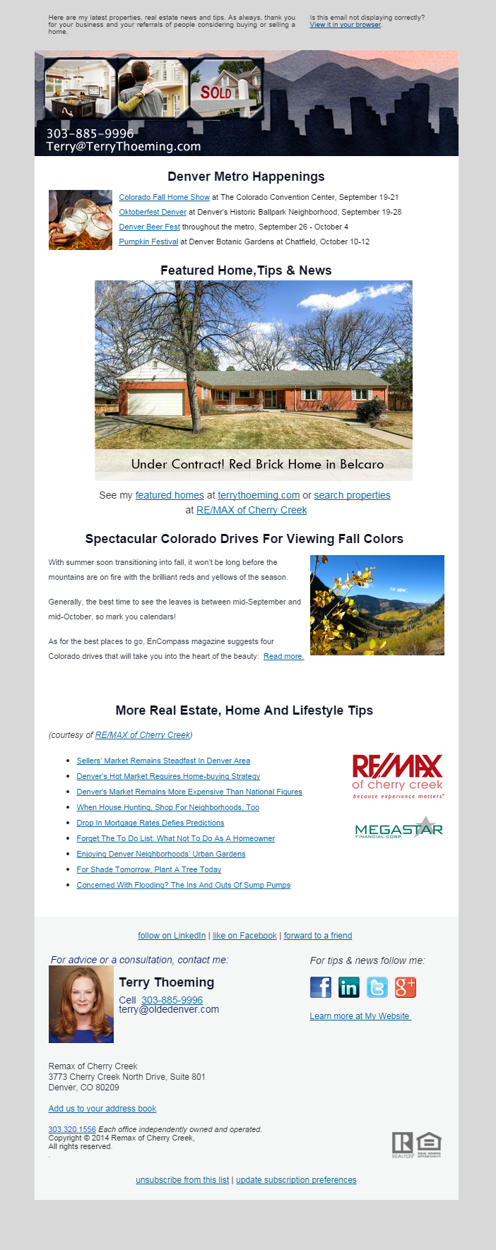 My Featured Home + Spectacular Colorado Drives For Viewing Fall Colors